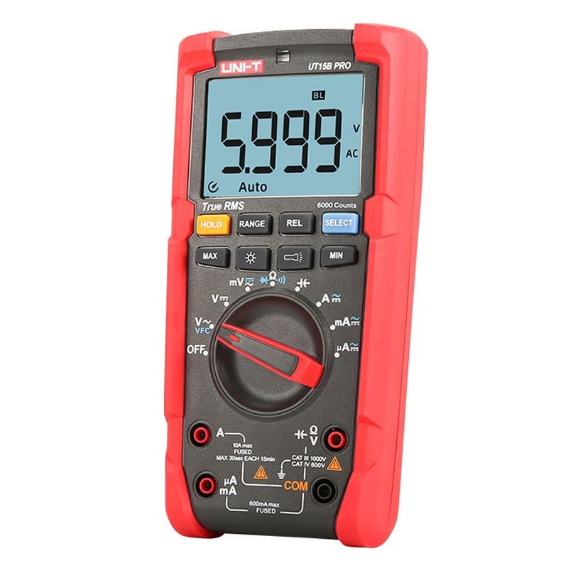 优利德UT15Bj 17B PRO 高精数字万用表多功能耐脉冲抗干扰