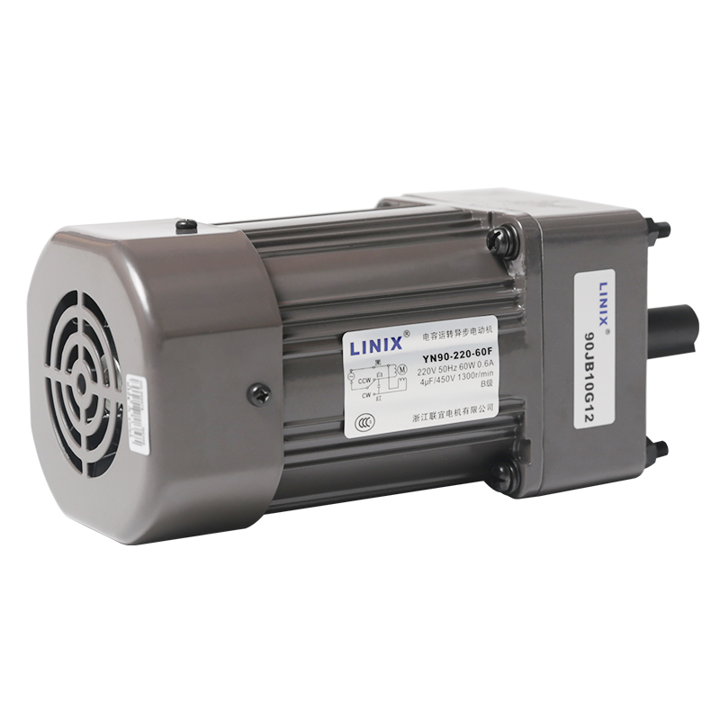 140W交流减速电机LINIX联宜220V变速YN100JB30G50齿轮箱6GU调速10