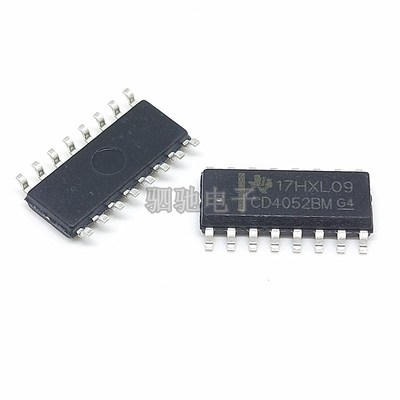 CD4052BM 全新正品 HEF4052 贴片 SOP16 模拟开关IC芯片 CD4052