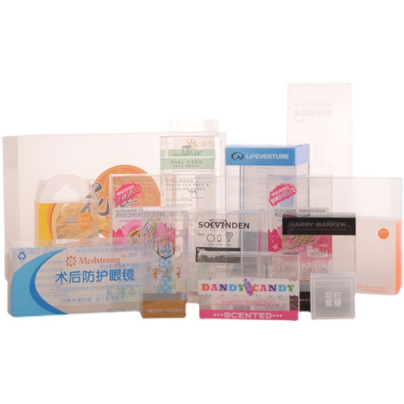 现货挂耳咖啡透明包装盒PVC盒子半透明磨砂塑料空白盒子厂家定做图片