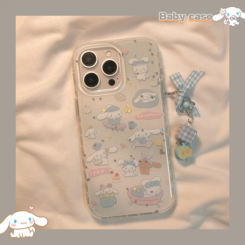 可爱卡通玉桂狗适用苹果手机壳