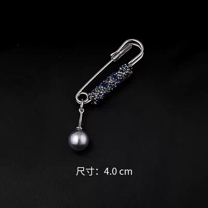 奢华复古开衫毛衣别针固定衣服百搭呢子大衣胸针披肩扣配饰品236