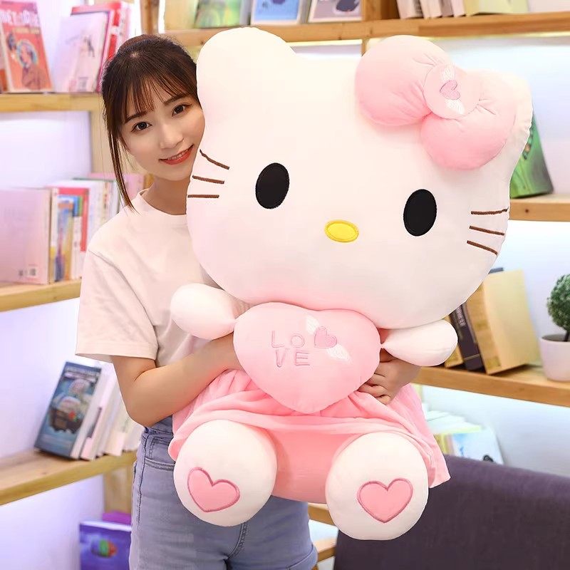 hellokitty玩偶公仔凯蒂猫咪毛绒玩具大号抱枕布娃娃送女孩日礼物,玩具/童车/益智/积木/模型,毛绒/玩偶/公仔/布艺类玩具,淘宝优惠券,粉丝福利购,淘宝优惠卷