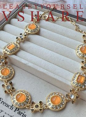 【金盏爵士】气质轻奢时尚百搭简约欧美经典个性项链