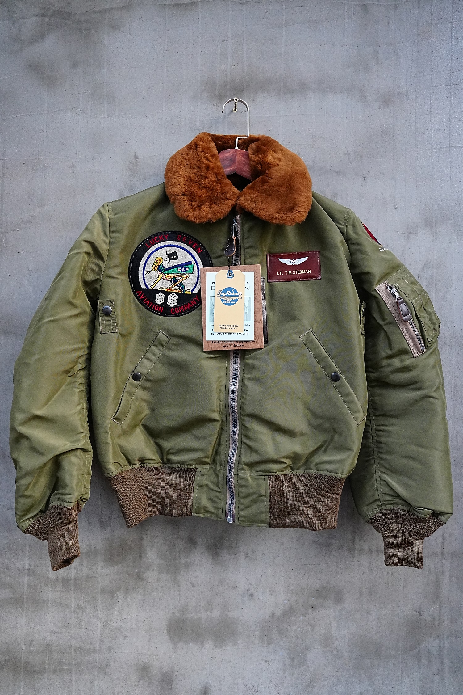 BUZZRICKSON'SB-15C冬季飞行服