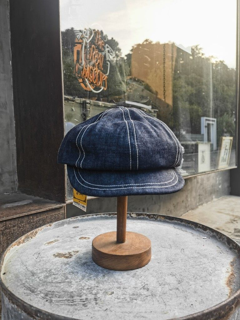 【现货】freewheelers Casquette JAM BUSTER 11OZ牛仔工装帽