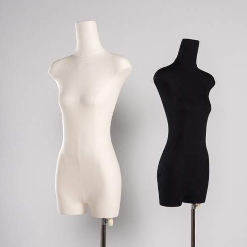服装店平肩小胸女半身模特展示架