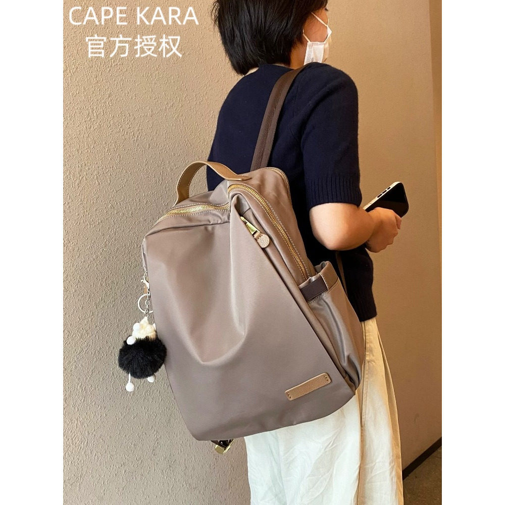 CapeKara商务双肩包背包简约