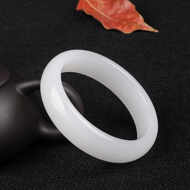 镇平县玉器 四川白玉手镯 玉器工艺品 阿富汗白玉玉石手镯