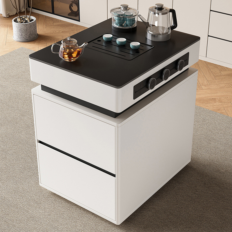 岛台柜单独可移动小户型倒台餐桌一体厨房导台柜岩板中导台餐边柜