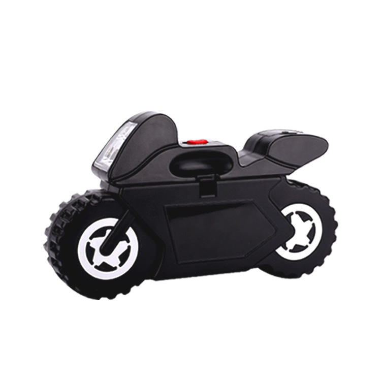 摩托车形状LED灯组合工具套装赛车组套亚马逊工具造型螺丝刀盒子