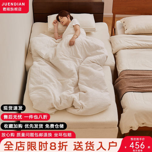 泡芙沙发床奶油风家用可躺沙发床