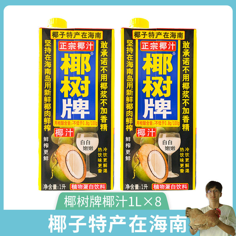 椰树椰汁植物蛋白整饮料椰奶果汁