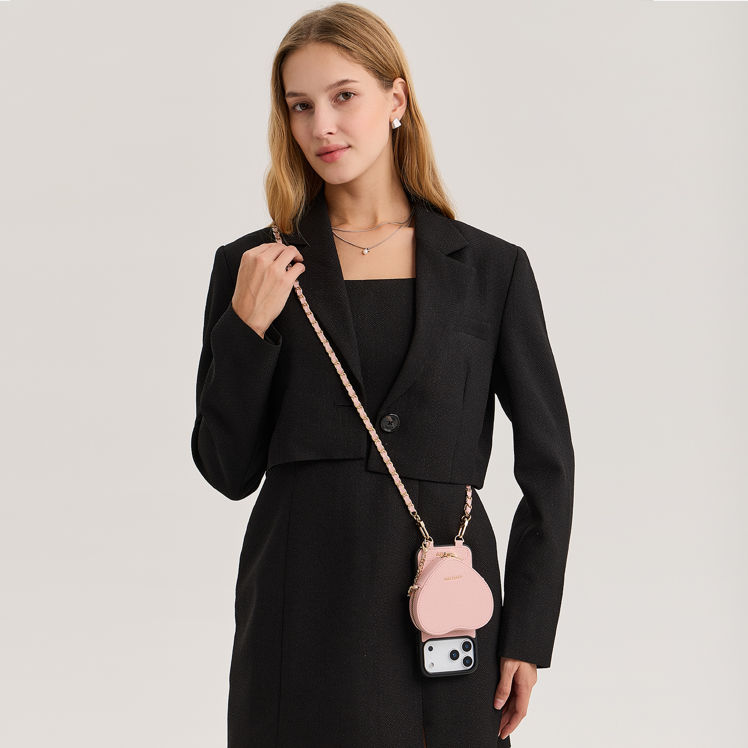 CUSTYPE手机壳17promax斜挎可背