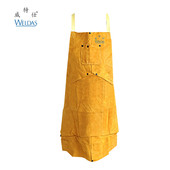 威特仕围裙护胸耐用耐磨防火隔热车间工厂打磨电焊阻燃91cm