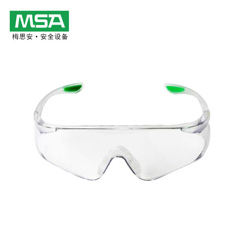 MSA/梅思安眼镜防雾防刮擦防冲击骑行防飞溅10203293透明护目镜