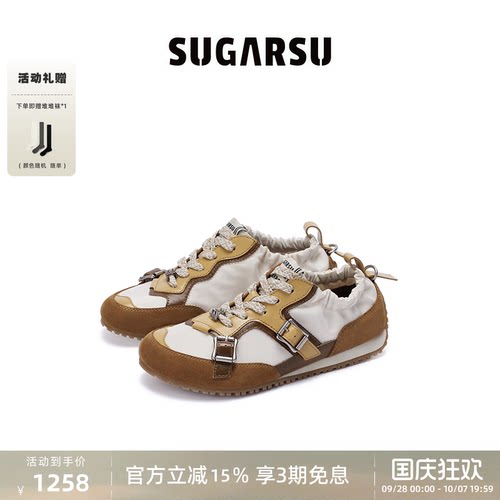 SugarSu酥履复古芭蕾德训鞋