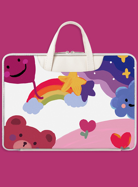 适用读书郎G100A/G500X学习机手提包C15/G550S优学派umix9/6防摔U26/U27/U32收纳袋U60好状元G50/G30内胆包套