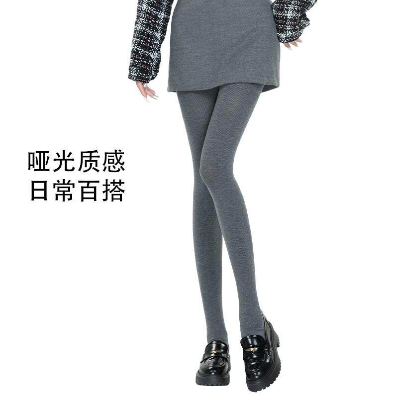 明婉女士提臀高腰微压健身外穿裸感打底裤显瘦紧身薄款收紧运动裤