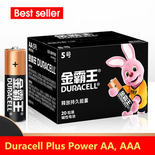 Duracell Plus Power AA, AAA, 9v Alkaline Batteries Lr03 Lr6