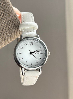 考试专用手表女初高中学生儿童可爱卡通高颜值ins风简约气质森系