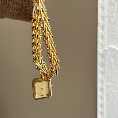 IEKE小方块挂饰三角链条手链手表