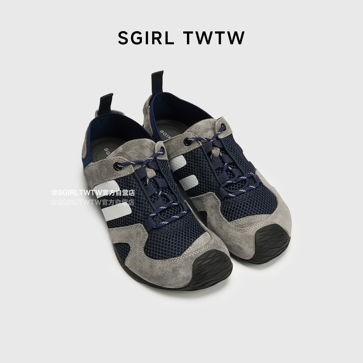 SGIRLTWTW复古户外阿甘运动鞋女