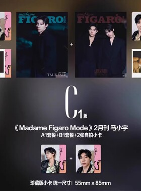 【只发别册】Madame FIGARO MOOD费加罗世界杂志2025年2月封面赵柯淳&马小宇内文庄达菲明星时尚期刊