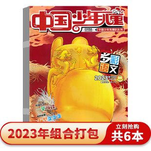 【系列可选】共6本 中国少年儿童杂志  多彩语文/小记者采访与写作  2023年1-4/9-10月组合打包  随机10本  中国少年先锋队列