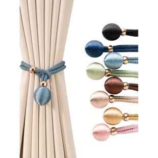 窗帘绑带轻奢纱帘绑绳扎束带简约窗帘扣环绑饰可调节神器窗帘布带
