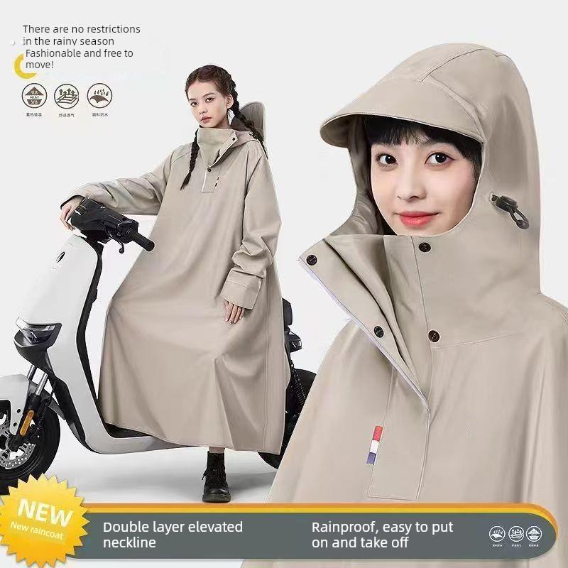 雨衣电动车摩托车长全身大雨雨披男装成人外装自行车专用女装新款