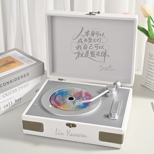 蝉鸣林静DIY时代少年团粉丝定制叁重楼cd播放机明星专辑光盘碟片