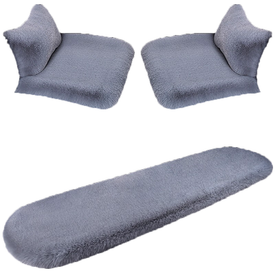 适用于奔驰汽车坐垫冬季毛绒保暖