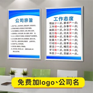 员工管理制度车间标识牌工厂标语墙贴公司规章守则6s安全生产激励企业文化定做上墙办公室工作宣传贴励志定制