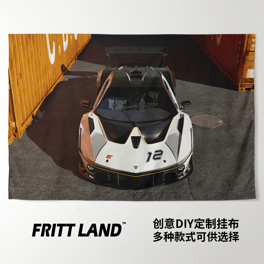 挂布兰博基尼EssenzaSCV12赛车