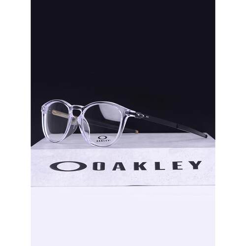 OAKLEY Pitchman R OX8105F-0352近视眼镜架圆框复古透明色亚洲版