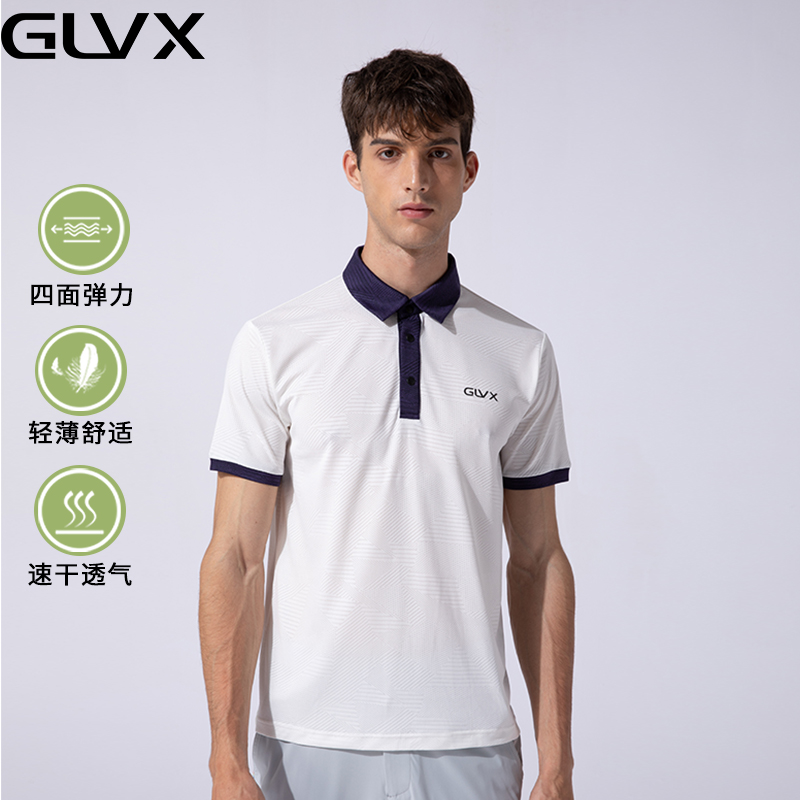 GLVX高尔夫服装透气速干
