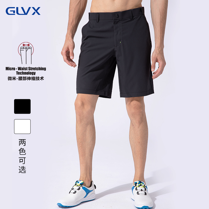 GLVX男運動休閑彈力速干高爾夫