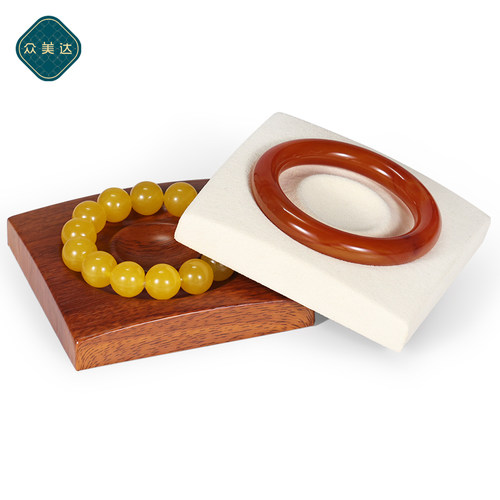 众美达树脂展示盘手串珠宝收纳