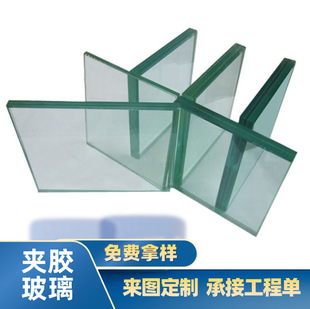 钢化夹胶玻璃栈道四川厂家货源产地客厅软装承接工程安全防爆透光
