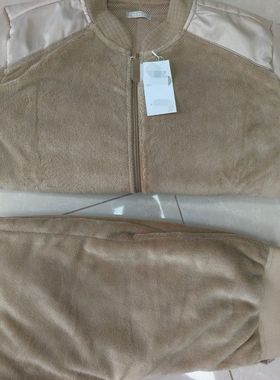 正品新款土黄色边防巡逻绒衣绒裤拉链抓绒衣冬季户外防寒保暖套装