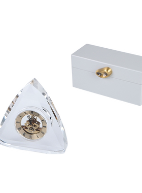 北欧轻奢客厅卧室水晶花器摆件