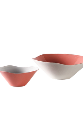 简约现代客厅餐桌色釉陶瓷水果盘