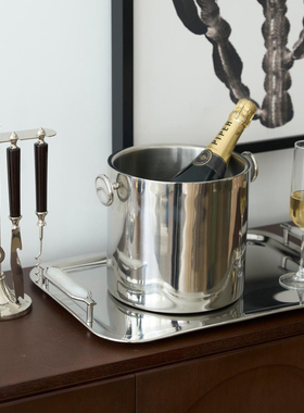 印度进口银色亮面酒具开瓶器套装