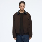 WassupHouse翻领花苞棉服男秋冬保暖抗风夹克外套美式 派克服上衣