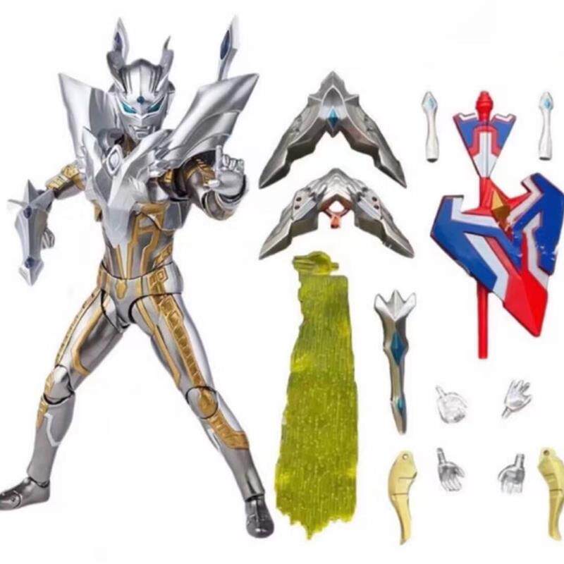 WD 소금에 절인 계란 슈퍼맨 제로 울트라 토끼 갑옷 양식 SHF 제로 액션 피규어 박스형 어린이 장난감