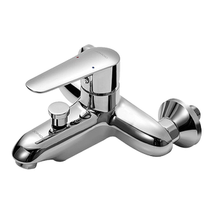 九牧单把淋浴花洒水龙头主体冷热浴缸龙头恒温混水阀明装淋浴龙头