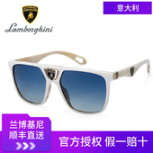 Lamborghini兰博基尼眼镜男士 意大利进口偏光太阳镜女牛角LB2392