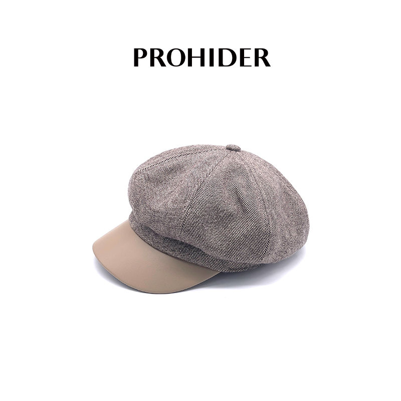 PROHIDER文艺复古八角帽