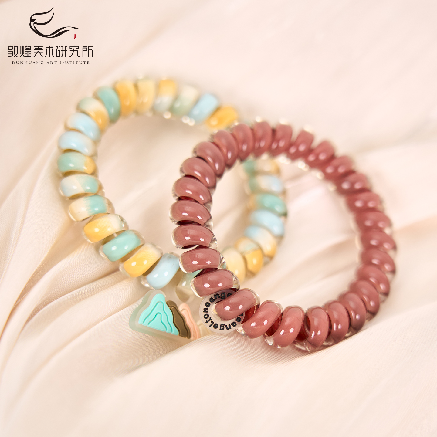 敦煌鹿影彩澜·双环绮梦发圈手环